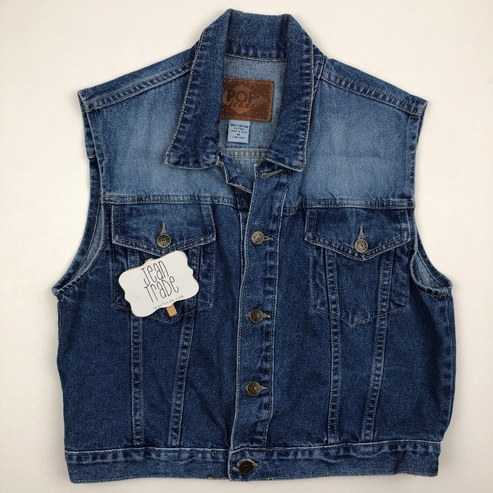 POP Jeans Denim Jean Vest